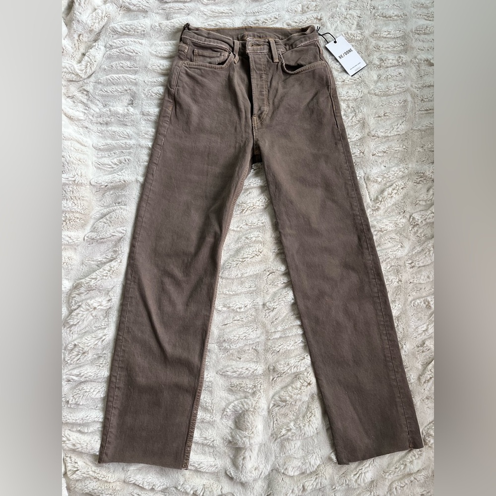 RE/DONE Brown 90s High Rise Loose Jeans - Size 25